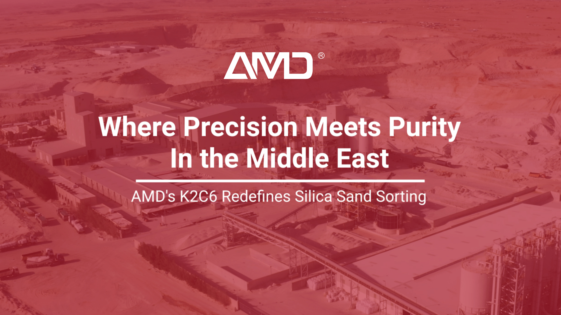 Pleins feux sur un client | ADWAN x AMD — Redéfinir le tri du sable siliceux